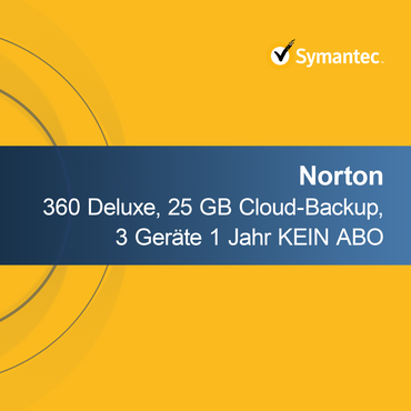 Norton 360 Deluxe, 25 GB felhőalapú biztonsági mentés, 3 eszköz 1 év NINCS ELŐFIZETÉS