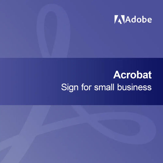 Acrobat Sign pre malé podniky