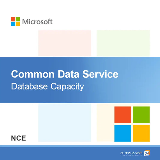 Capacidade do Banco de Dados do Common Data Service (NCE)