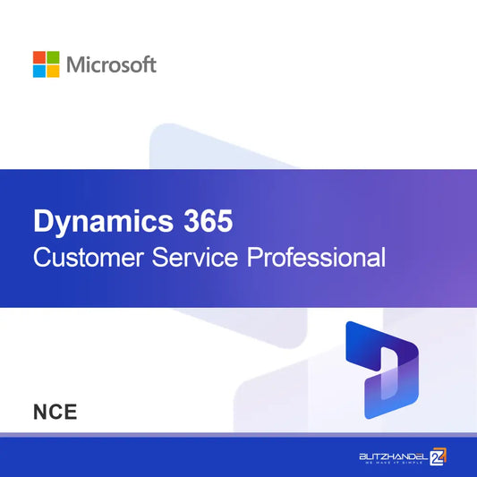 Dynamics 365 Storitve za stranke Profesionalno (NCE)