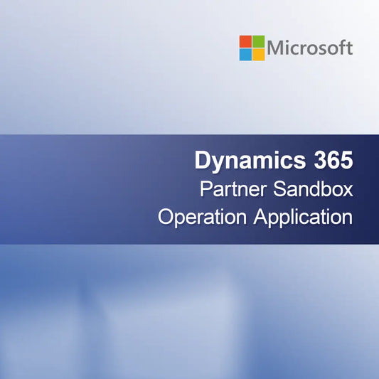 Aplicativo de Operação Sandbox para Parceiros do Dynamics 365