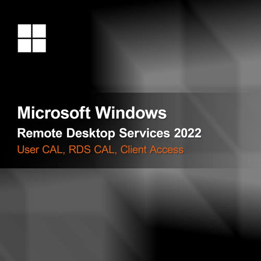 Microsoft Windows Remote Desktop Services 2022, uživatelská CAL, RDS CAL, licence pro přístup klienta