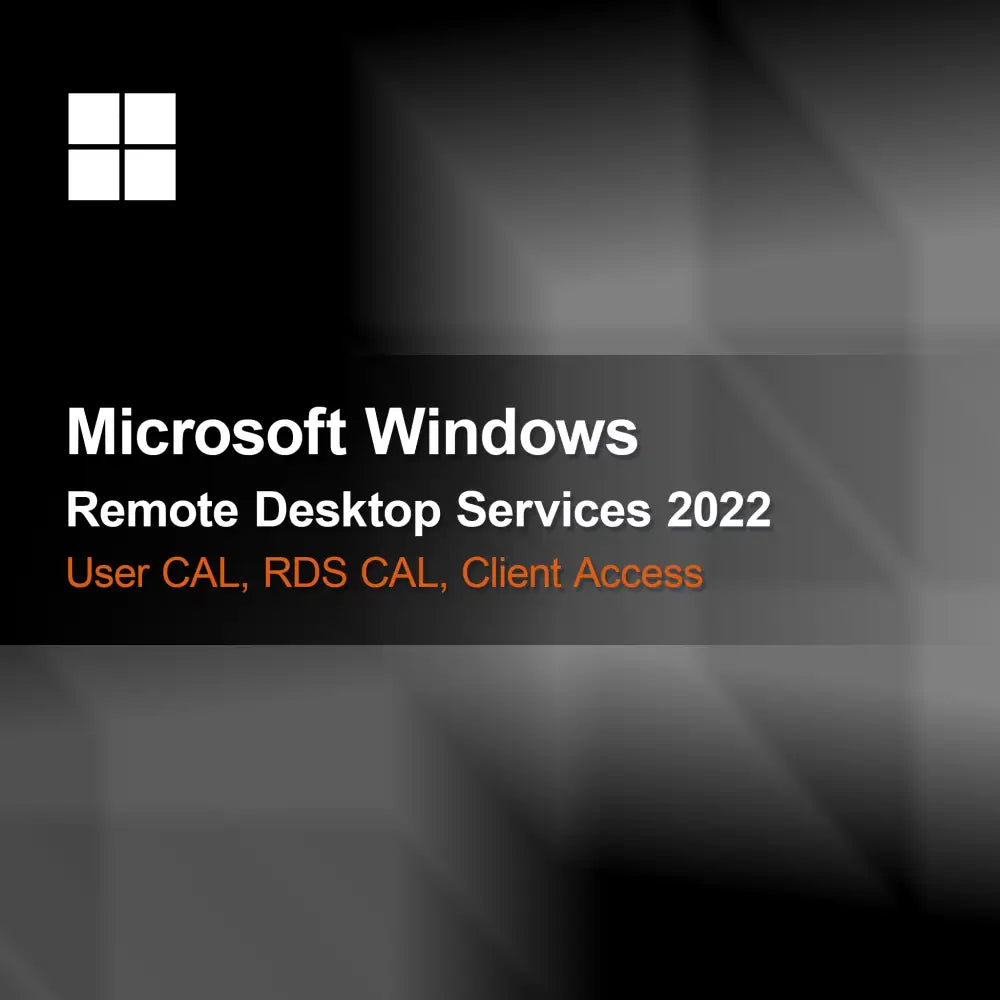 Microsoft Windows Remote Desktop Services 2022, användar-CAL, RDS CAL, klientåtkomstlicens