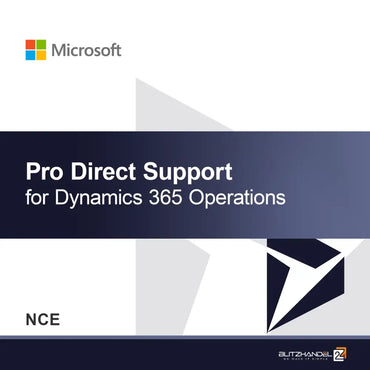 Професионална директна поддръжка за Dynamics 365 Operations (NCE)