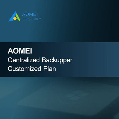 AOMEI Centralized Backupper Mukautettu Suunnitelma